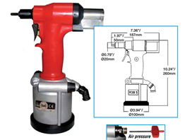 ATLAS® RIV 938S Small, Lightweight Pull-To-Pressure Tool